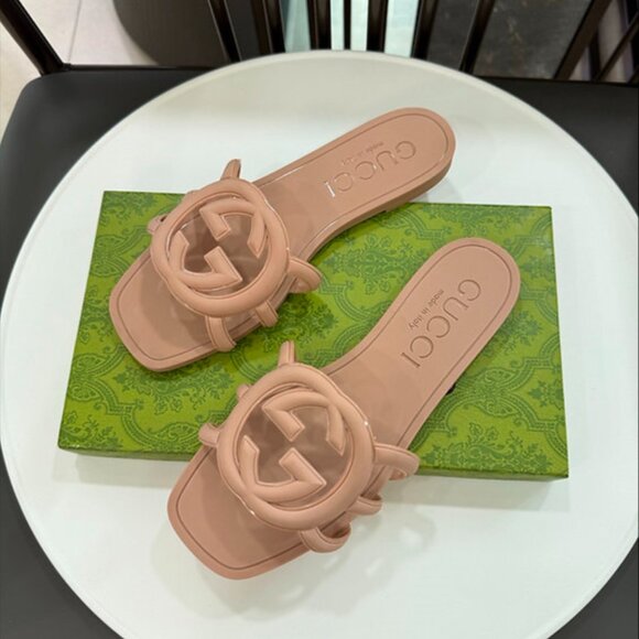 Gucci Palma rubber slides 39 - Picture 6 of 7